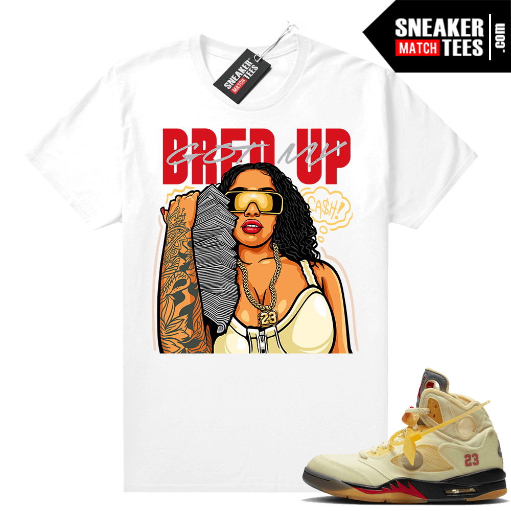 off white jordan 5 shirt