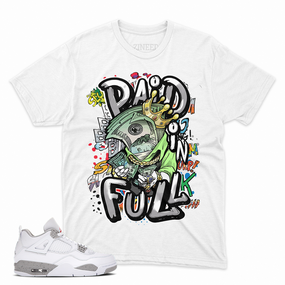 jordan 4 white oreo shirts