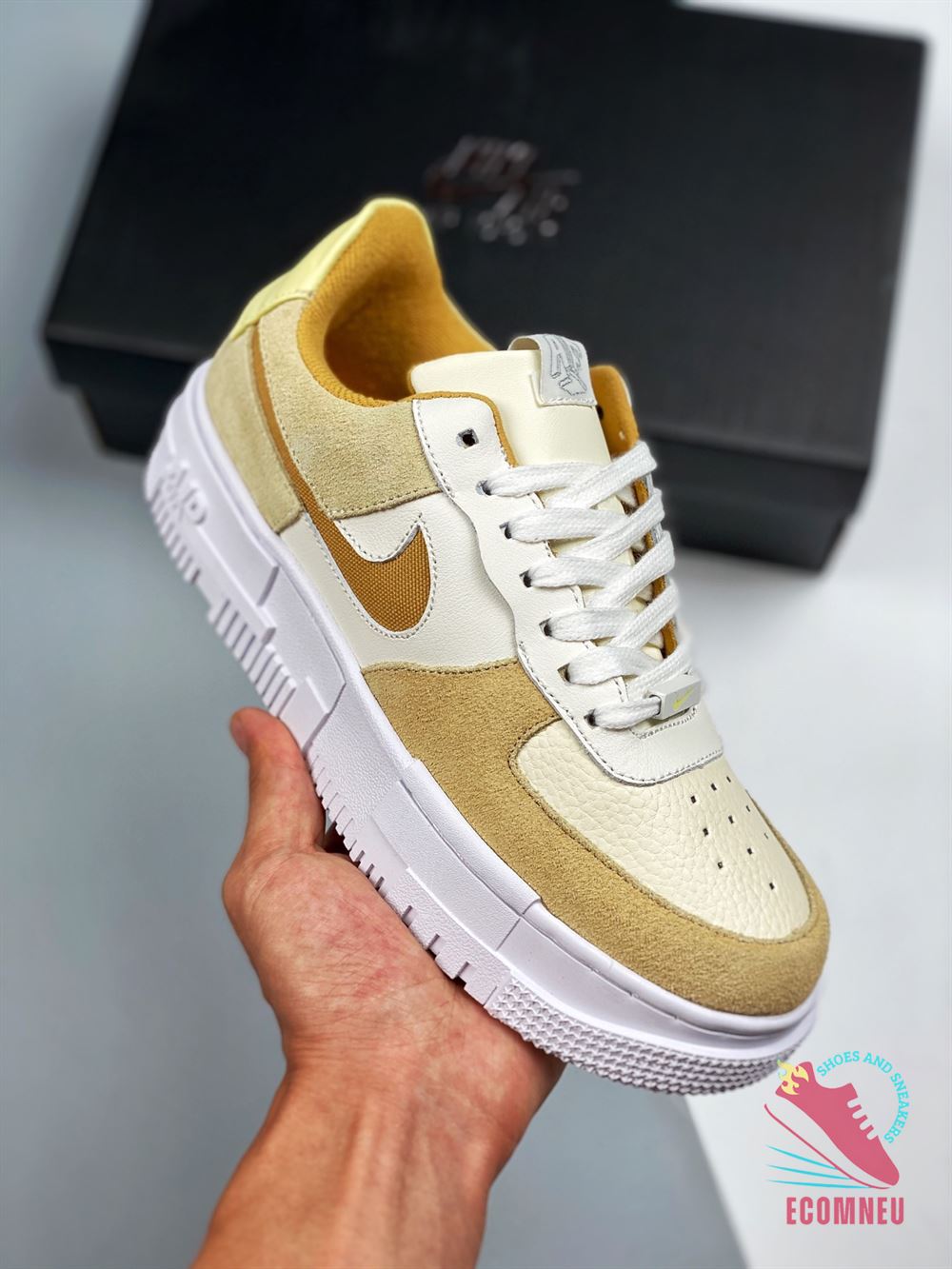 coconut milk air force 1 pixel